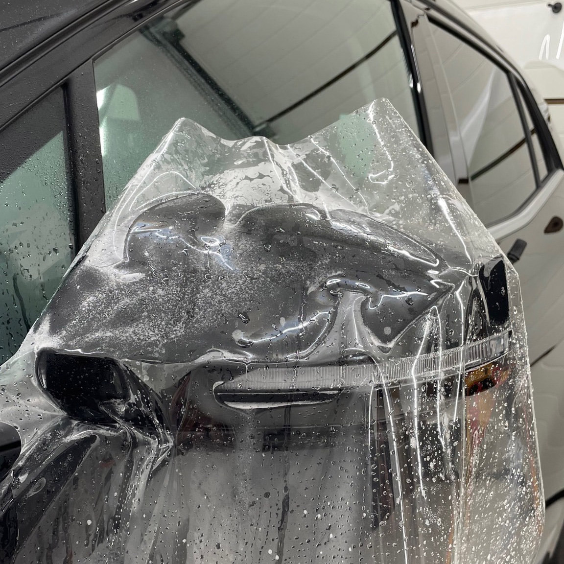 zabezpieczenie ppf przed na lewym lusterku w ford c-max. realizacja - KWrap Sulechów