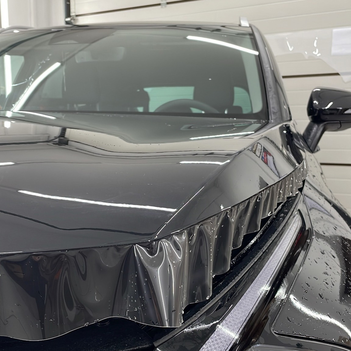 zabezpieczenie ppf na masce w kia sportage. realizacja - KWrap Sulechów